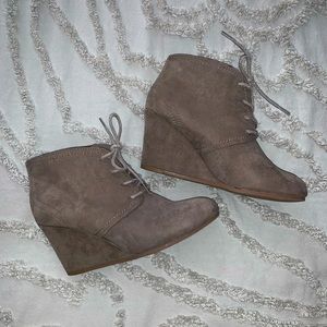Suede Booties